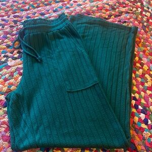 Stars Above Emerald Green cozy pants